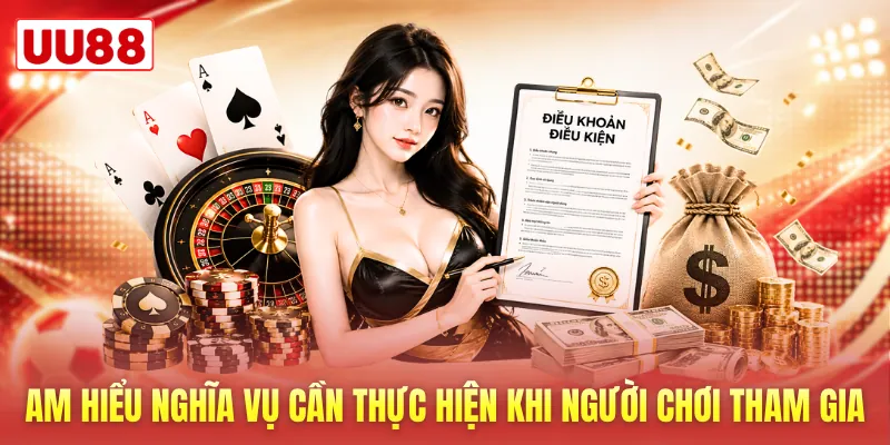 Am hiểu nghĩa vụ cần thực hiện khi người chơi tham gia Am hiểu nghĩa vụ cần thực hiện khi người chơi tham gia